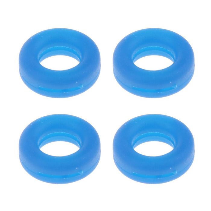 Crofta 2 Pairs Anti Slip Silicone Ear Hooks Holder for Glasses Dark Blue