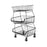 Crofta Fruit Basket for Kitchen with Wheel Multi Tier Storage Container for Pantry 3 layers