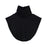 Crofta Women Turtleneck Dickey High Neck Mock Collar for Street Daily Outings Dates Black