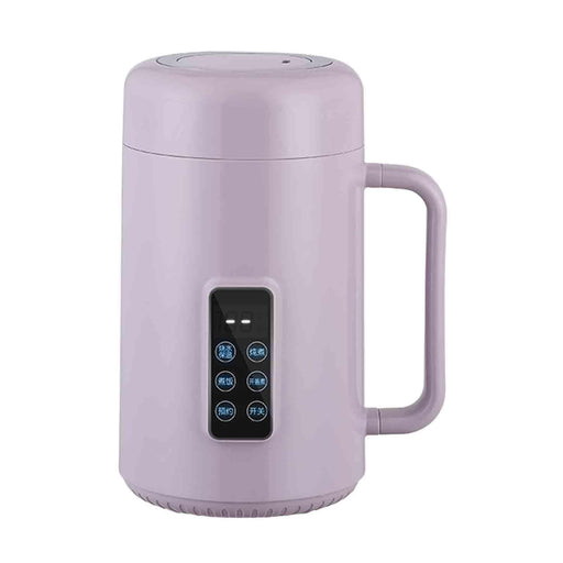 1L Rice Cooker Multipurpose Portable Electric Pot for Kithcen Household Meat Purple