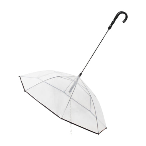 Pet Umbrella with Leash Practical Rainproof Multiuse for Pet Camping Walking