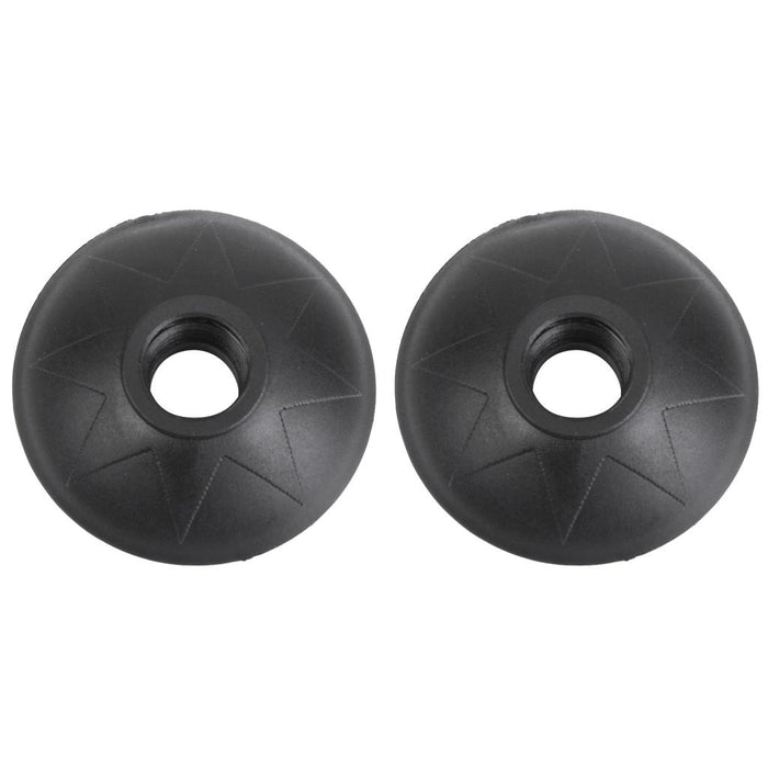 Crofta 1 Pair Universal Rubber Round Basket for Trekking Pole Hiking Walking Stick