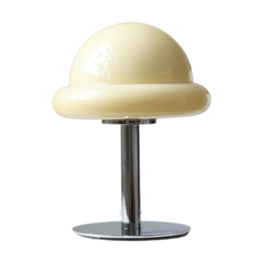 Crofta Mushroom Table Lamp Ambient Table Lights Retro for Bedside Desklight Dresser yellow