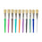 Crofta 10x Colorful Paint Brushes Set Painting Brushes for Adults Students Children