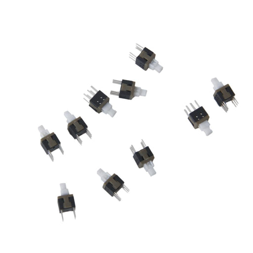 Crofta 10pcs 5.8 * 5.8 6 Pins Self-Locking Switch