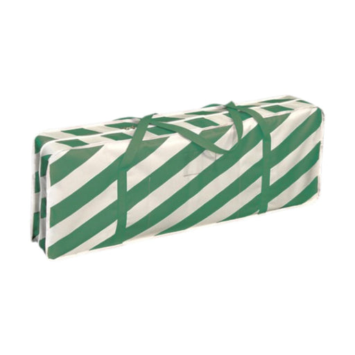 Crofta Christmas Tree Storage Bag for Artificial Disassembled Trees Water Resistant Green Stripes