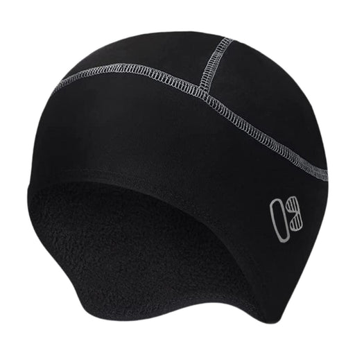 Crofta Winter Helmet Liner Cap Skull Cap Helmet Liner for Running Riding Motorcycle Black