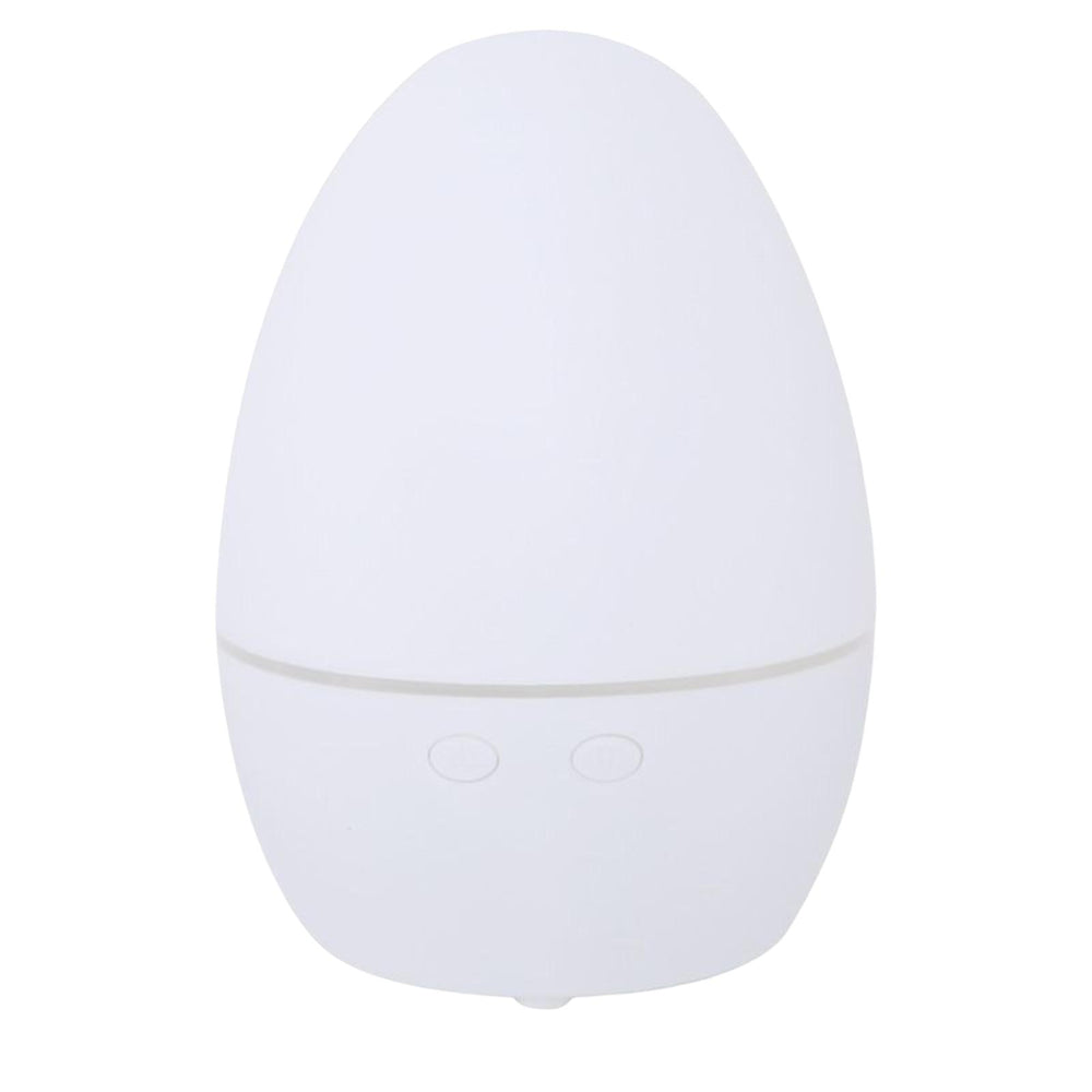 Crofta Mini Air Humidifier with Colorful Night Light Auto Shut Off for Bedroom White