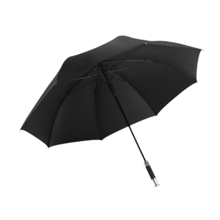 Rain Umbrella Large Lightweight Auto Open Umbrella for Traveling Beach Women Black