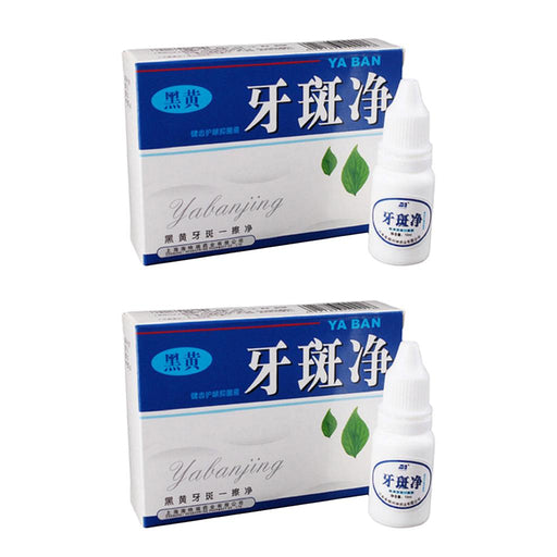 Crofta 2 Pcs 10ml Teeth Whitening Water Oral Hygiene Care Tooth Cleaning Liquid