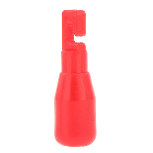 Crofta 1PC Cane Tip with Hook Type Reliable Fittings Spare for Blind Walking Crutch Red