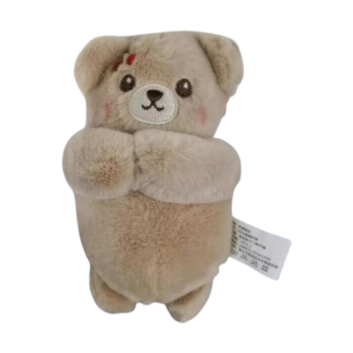 Crofta Wiper Shift Handle Cartoon Animal Plush Doll Cute Multipurpose Length 15.5cm Little Bear