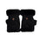 Winter Fingerless Gloves for Women Convertible Flip Top Mittens for Painting Black