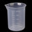 Crofta 100ml + 150ml + 250ml Kitchen Lab Graduated Beaker Cup Measuring Container Test