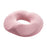 Crofta Office Chair Cushion Portable Donut Pillow for Wheelchair Hemorrhoids Travel Pink