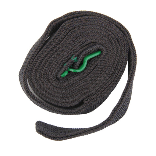 Crofta Outdoor Travel Luggage Webbing Rope Quick Release Green Buckle Tie Strap