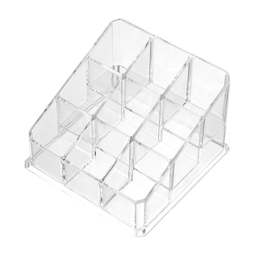 Lipstick Organizer Clear Lipstick Holder Case for Perfume Sample Lip Glosses 9 Slot