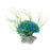 Crofta Artificial Plastic Water Seaweed Plant Grass Fish Tank Aquarium Decor Blue