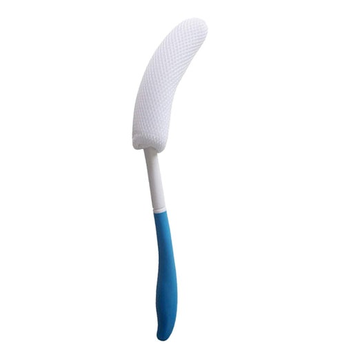 Crofta 15.35 inch Back Bath Brush Lotion Applicators with Long Handle Back Scrubber