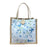 Crofta Womens Tote Bag Travel Tote Casual Handbag for Working Leisure Spring Summer Blue with Button