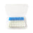 Crofta 160 Pcs Dental Interdental Brush Tooth Pick Flosser Toothpick Sticks Blue