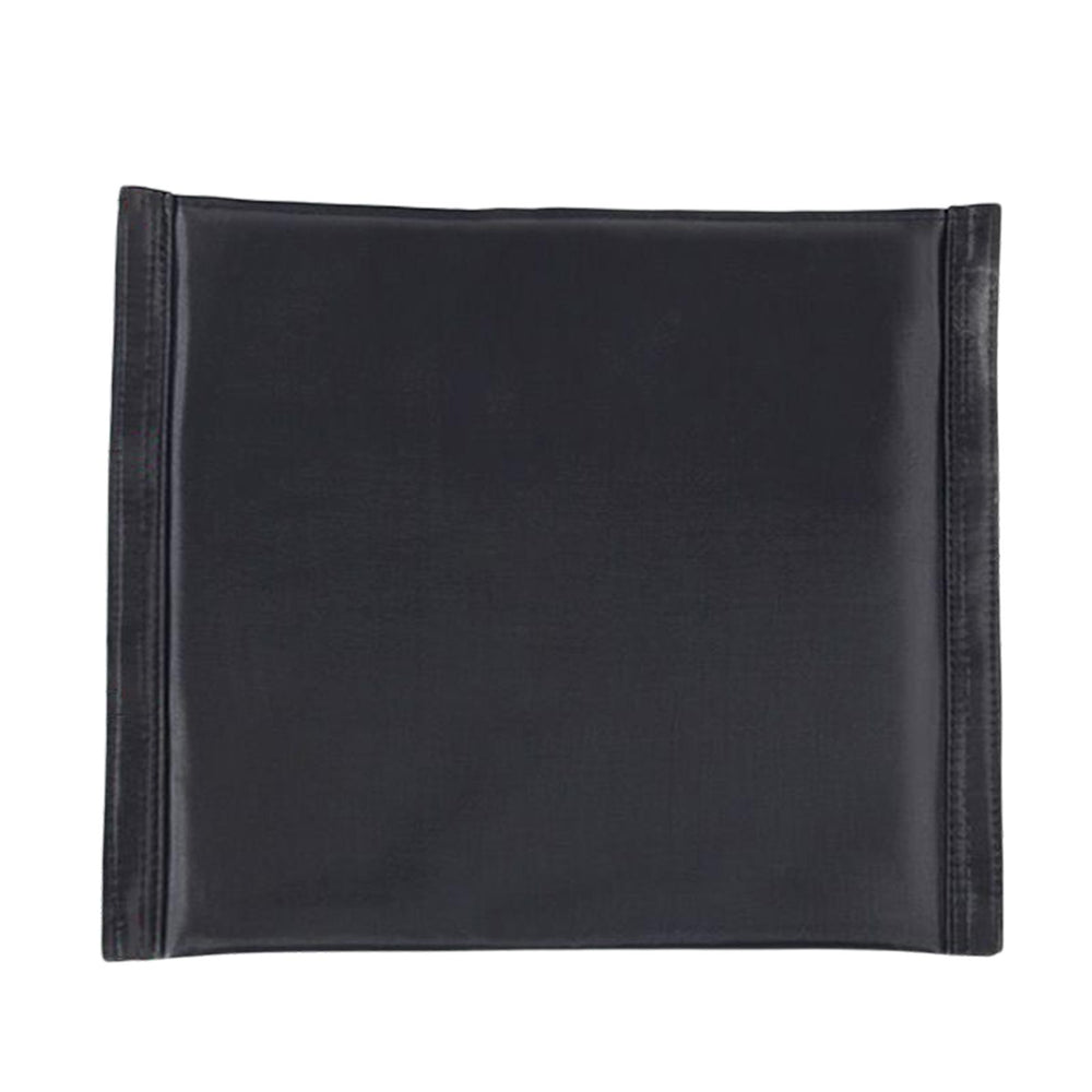 Wheelchair Backrest or Seat Cushion Mat Comfortable Breathable Soft Black Cushion