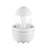 Crofta White 2 in 1 Air Humidifier Essential Oil Diffuser US 110V for Bedroom Quiet