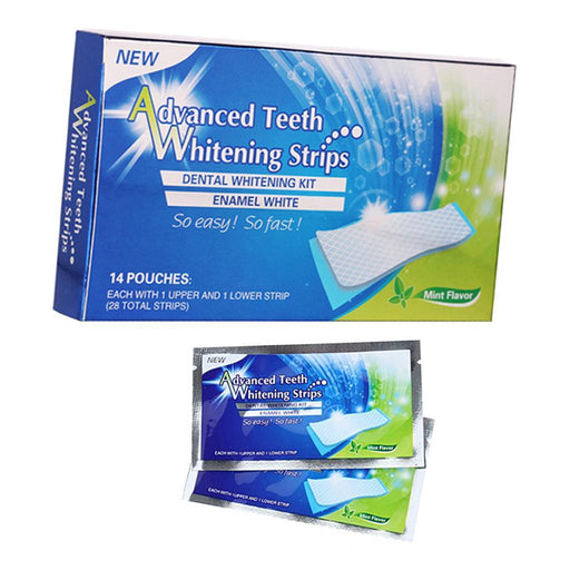 Crofta 14x Professional Teeth Whitening Strip Instant Tooth Bleaching Stain Remover