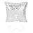 20cm Square Wedding Ring Bearer's Pillow Sequins Cushion for Party Sivler