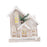 Crofta Xmas House Decor Xmas House Statue for Party Indoor 21cmx9cmx25cm