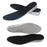 Crofta 2 Pair Soft Memory Foam Invisible Arch Heel Height Increase Taller Insoles