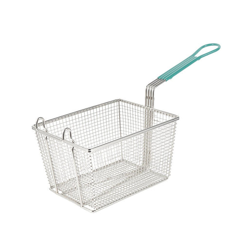 Wire Mesh Deep Frying Basket 10x7.6x5.5inch for Kitchen Anti Scalding Handle