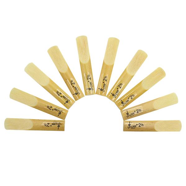 Crofta 10pcs Bb Clarinet Reeds 2.5