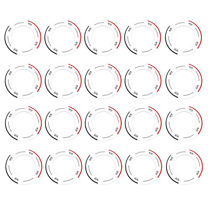 20 Pieces Universal Protective Collars Ring for 14 oz Wax Heater Pot Warmer