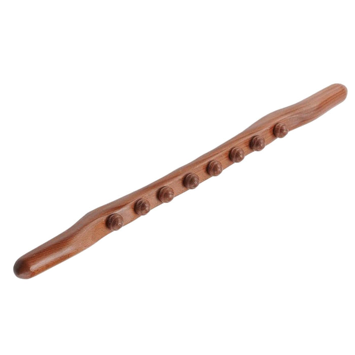 Wooden Guasha Scraping Stick Massage Tools Wood Guasha Tool  Carbonized