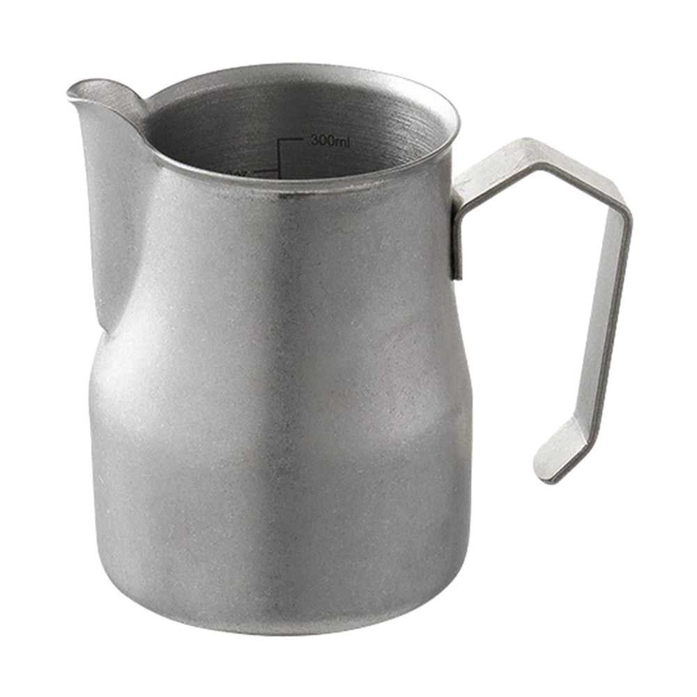 Stainless Steel Milk Frothing Pitcher with Scale for Coffee Kitchen Cafe 350ml