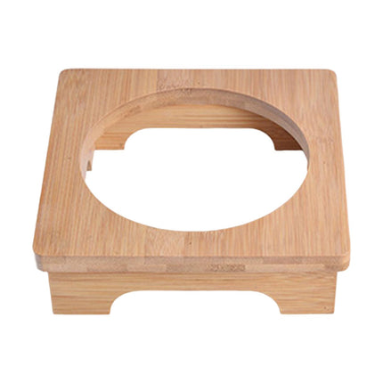 Crofta Bamboo Trivet Natural Bamboo Trivet Mat for Hot Dishes Hot Pot Bibimbap Food Pot holder