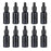 Crofta 10Pcs Mini Essential Oil Bottles Perfume Vial for Perfume Armatherapy Travel 20ml