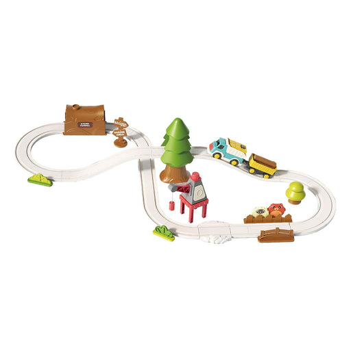 Crofta Electric Train Track Set Train Toy Set for Kids Age 3 Years up Birthday Gift Forest Track L