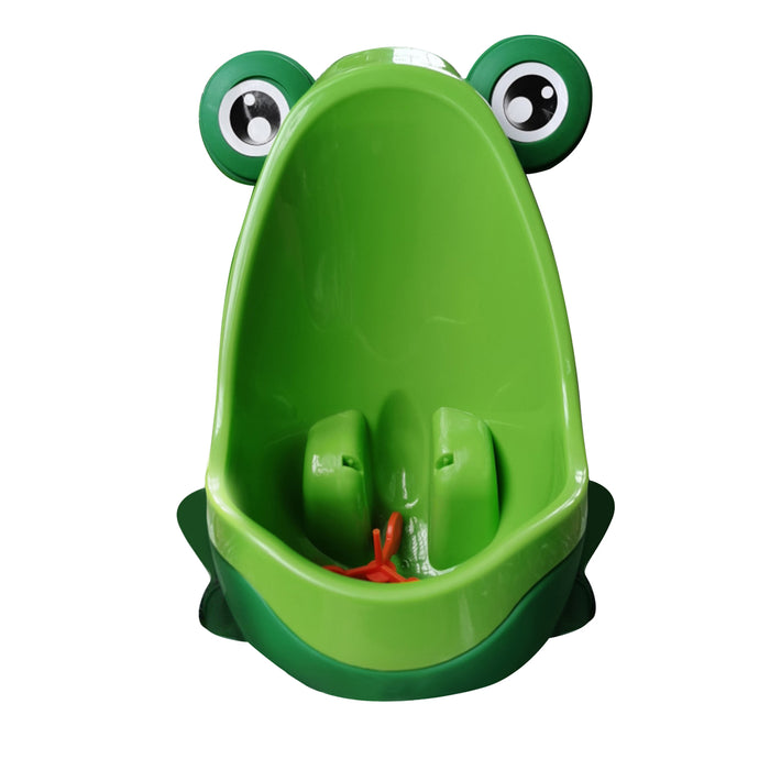 Crofta 2 Colors Toddler Boy Kid Toilet Frog Potty Urinal Stand Up Pee Wee Training