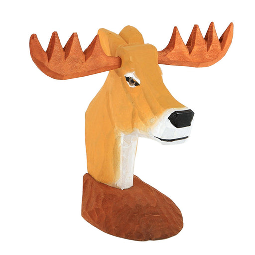 Crofta Wooden Handmade Spectacle Eyeglass Holder Animal Display Rack Deer