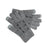 Crofta Winter USB Electric Heating Gloves Mitten for Working Skiing Women and Men Light Gray