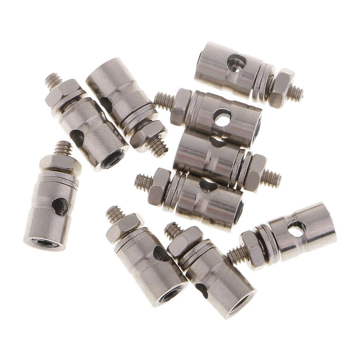 10pcs Pushrod Linkage Stopper Servo Connector for RC Airplane Helicopter B