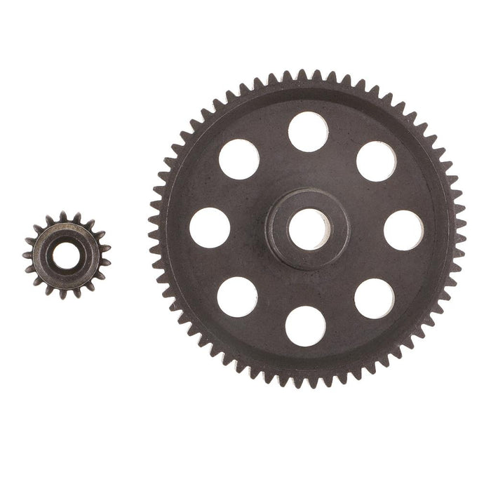 11184 Steel Metal Main Gear Motor Pinion Gears 17T/64T for 1:10 RC HSP 94111 94123 94111 PRO Redcat RC Truck