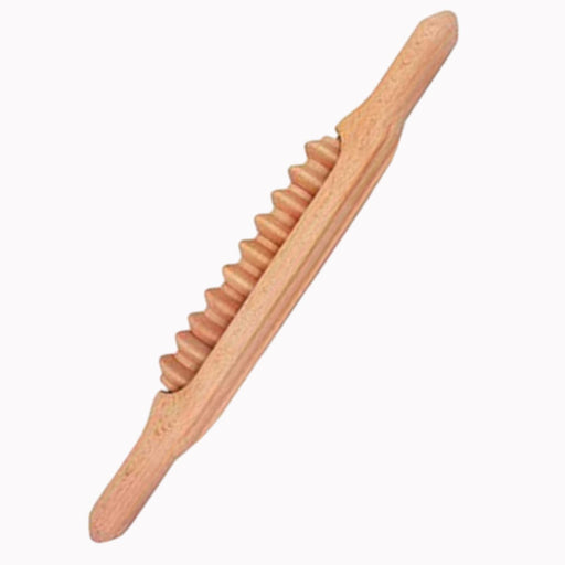 Crofta Wood Massage Roller Stick Manual Gua Sha Stick for Beauty Salon Abdomen Back 43CM