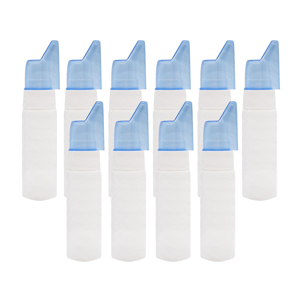 10Pcs/Set 70ml Empty Spray Neti Pot Bottles Nasal Wash Nasal Care Moistens