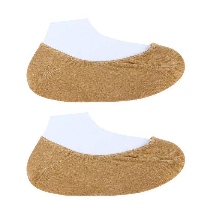 2 Pieces Breathable Gel Non Slip Invisible Socks Low Cut Shoe Liners Skin