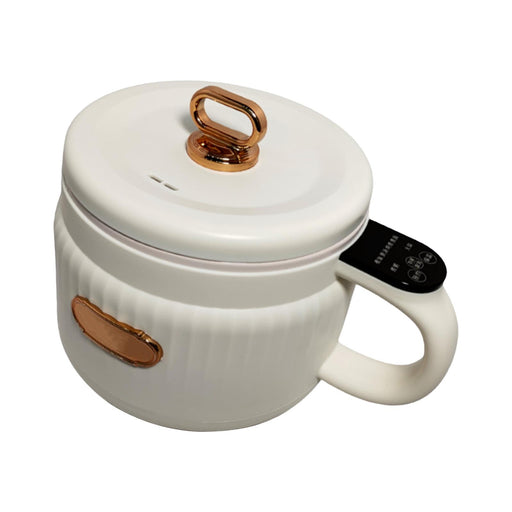 1.6L Rice Cooker Multifunctional Nonstick Pot for Oatmeal Stews 1-2 Person