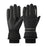 Crofta Winter Warm Gloves Windproof AntiSlip Snow Mitts for Men Women Winter Sports Black and Grey