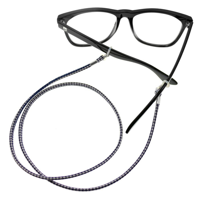 4 Pieces Eyeglass Sunglasses Cord Chain Glasses Holder String Rope Dark Blue